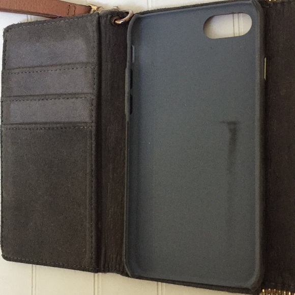 Rebecca Minkoff Phone case/wrist wallet/zip accent - Picture 7 of 8